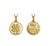 Lyckopenning 18k guld 15 mm